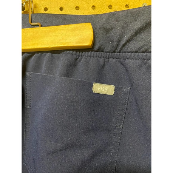 Figs Navy Blue Wide Leg Pants - Picture 7 of 9